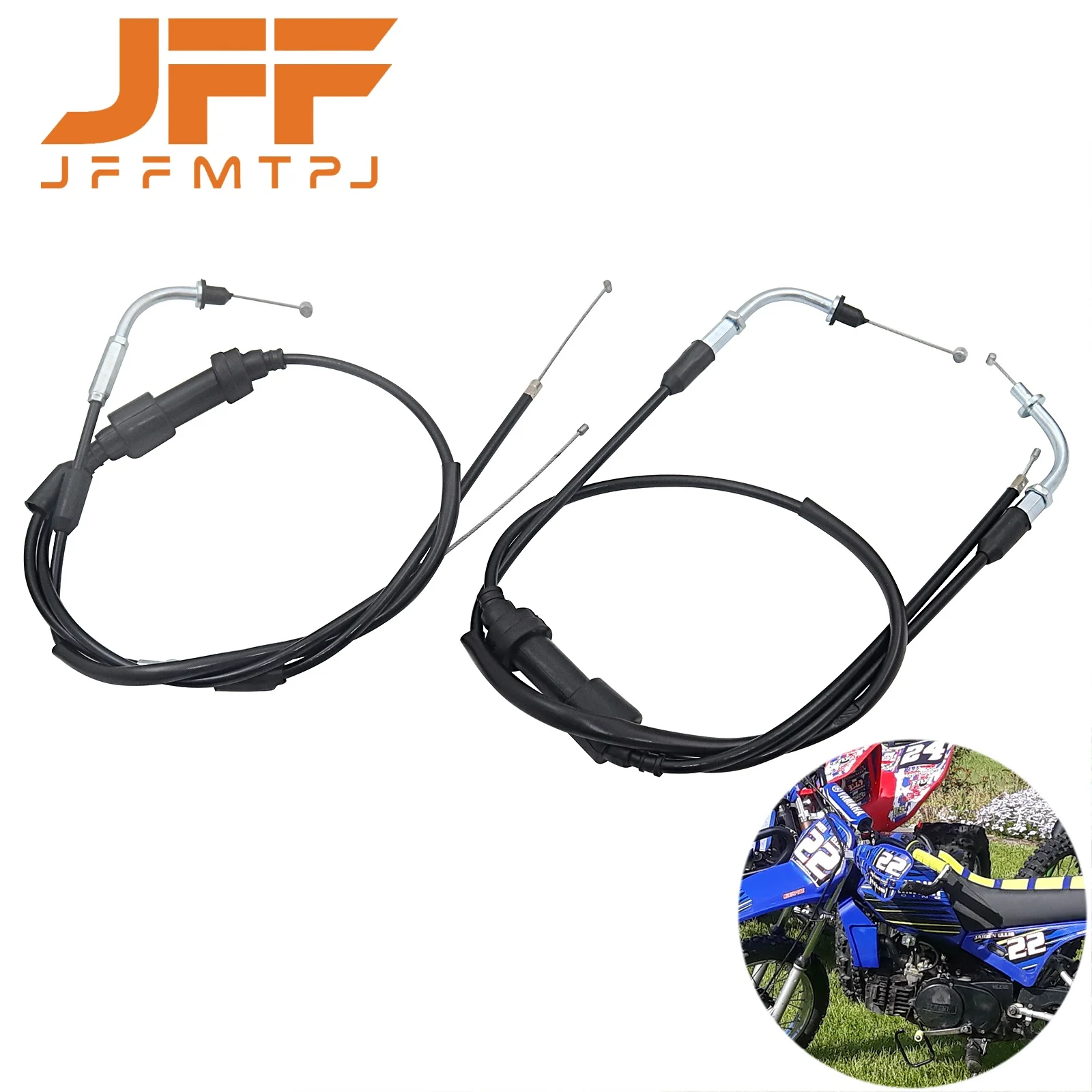 Motorcycle 940mm 760mm PW50 PW80 Carburetor Choke Cable Bike Push Pull Choke Throttle Cable For Yamaha PW 80 50 Universal Parts