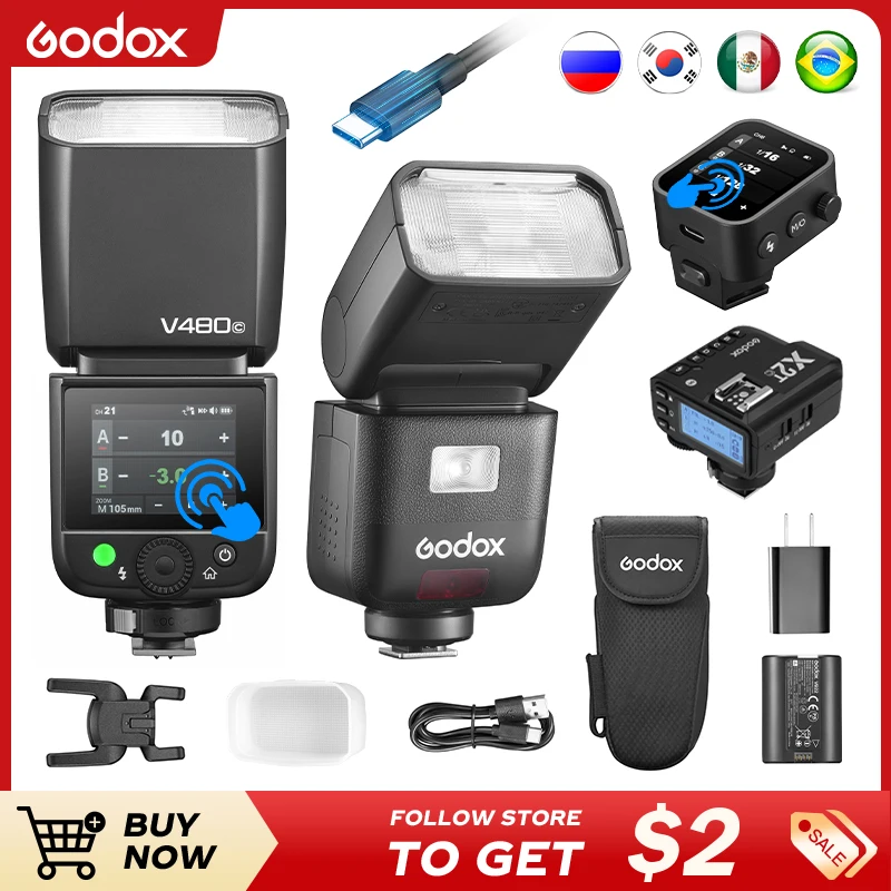 Godox V480 Ttl Spee…