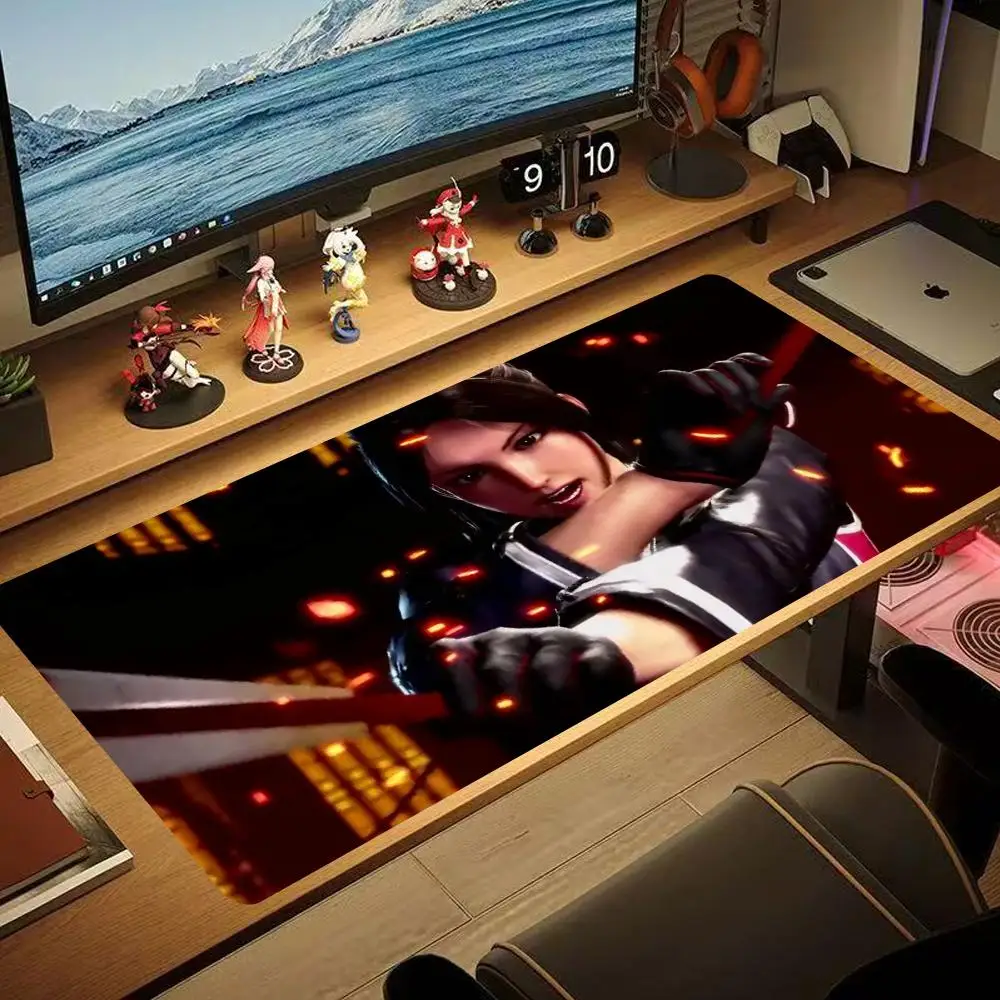 

Mai Shiranui Mouse Pad large keyboard mouse desk pad non-slip rubber gaming mouse pad laptop mouse carpet