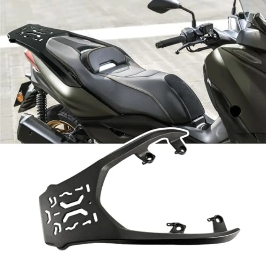 

Задний багажник для Yamaha Xmax300 20172024, задний кронштейн багажника из алюминиевого сплава, верхняя коробка, грузовой багажник, поддержка мотоцикла Tr