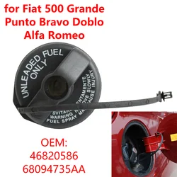 Car Gas Petrol Tank Cover Inside Fuel Tank Cap Replacement 46820586 for Fiat 500 Grande Punto Bravo Doblo Alfa Romeo 68094735AA