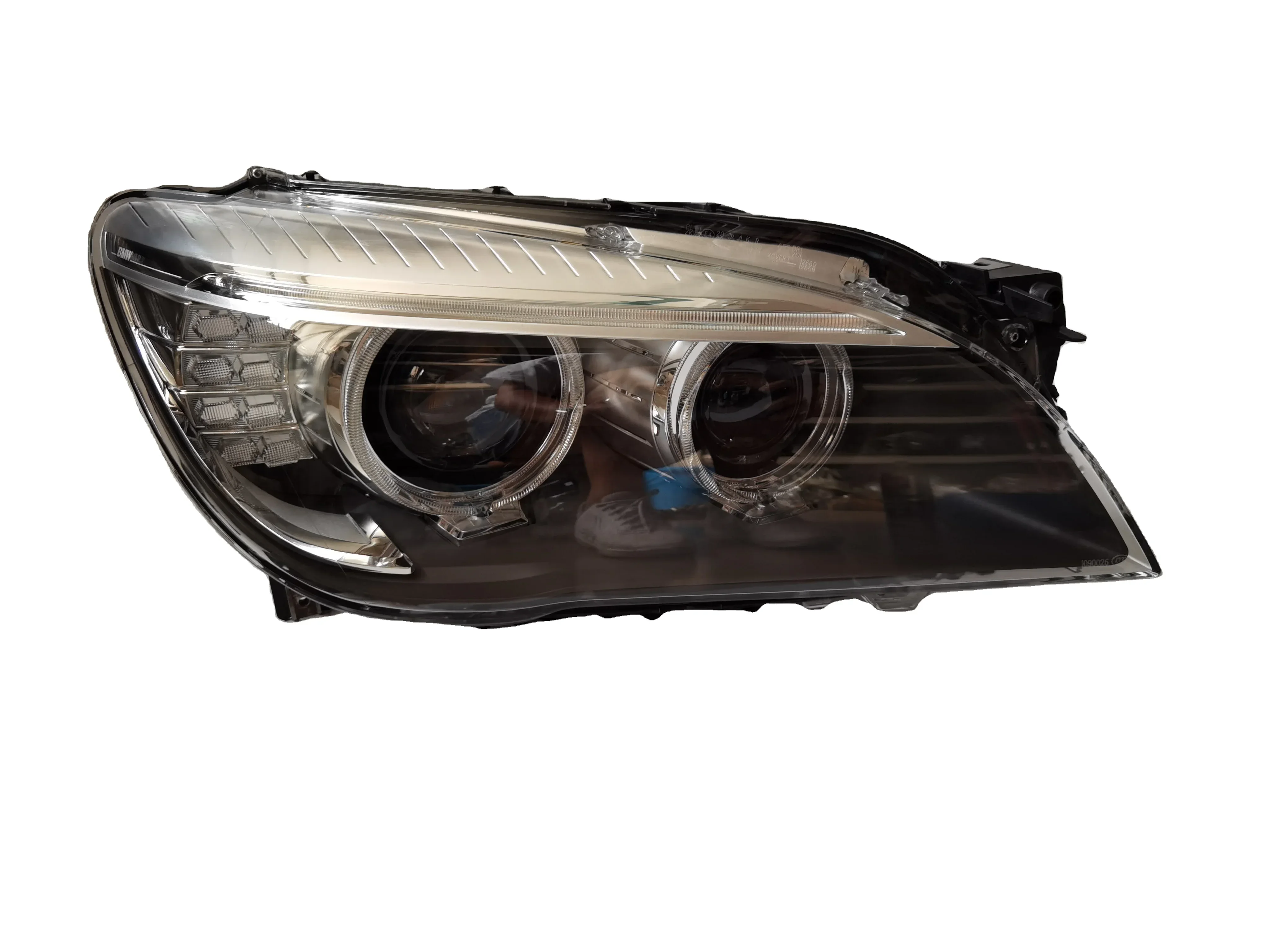 Faro delantero para coche BMW serie 7 F02, luces de coche