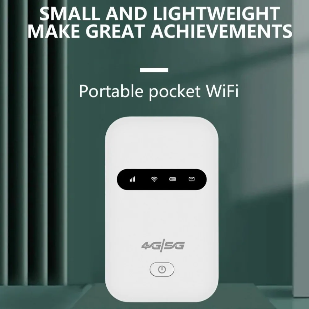 Portable 300Mbps 4G LTE Router with SIM Card Slot Pocket WiFi Modem 3000mAh Wireless Wifi Office