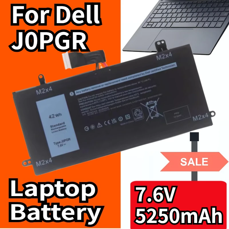 

New J0PGR Battery Replacement for Dell Latitude 12 5285 5290 2-in-1 T17G 0J0PGR JOPGR 1WND8 X16TW 0X1