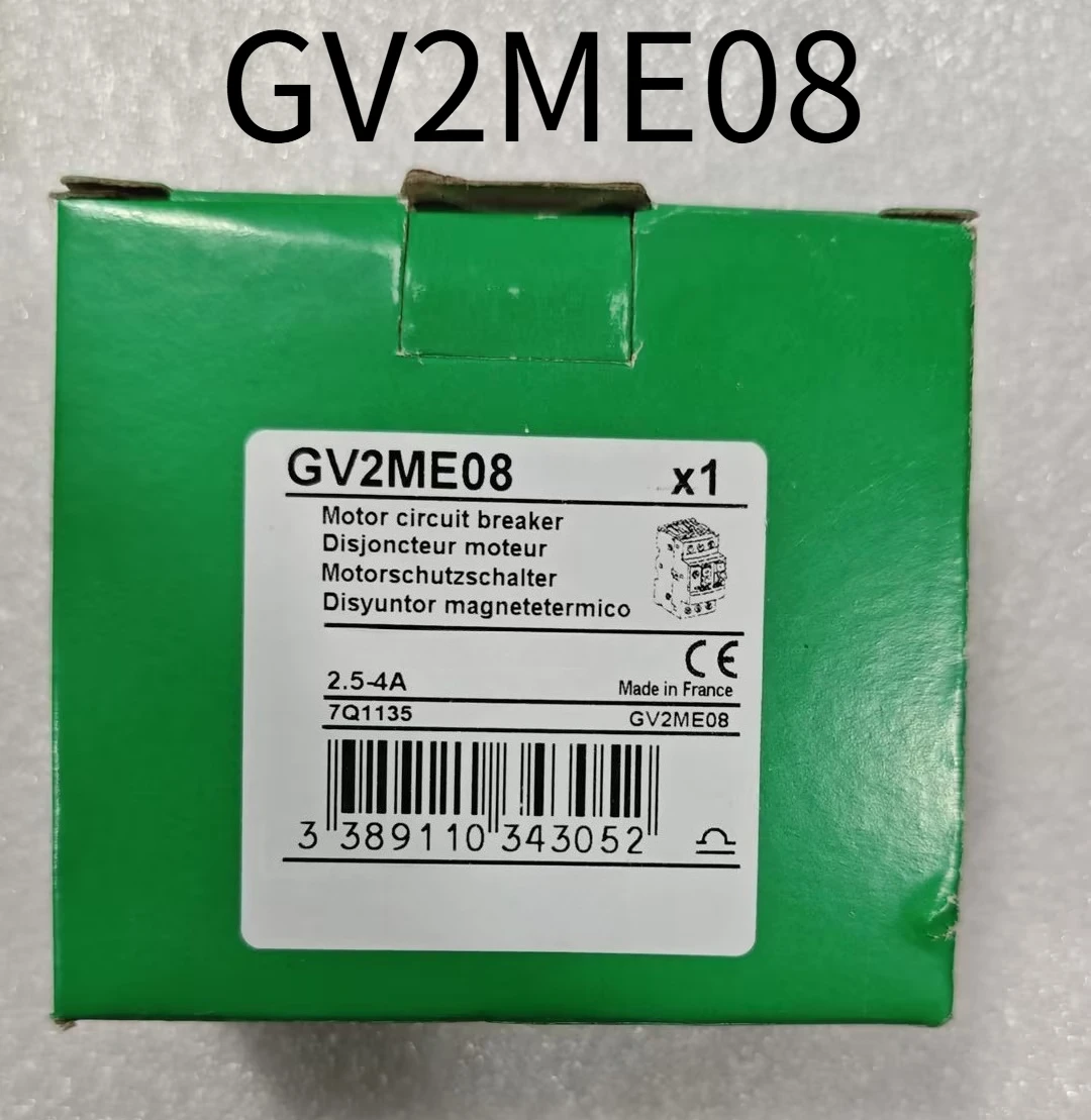 

Brand New Original Black GV2ME08 3P 2.5-4A Screw clamp terminals Motor circuit Fast delivery