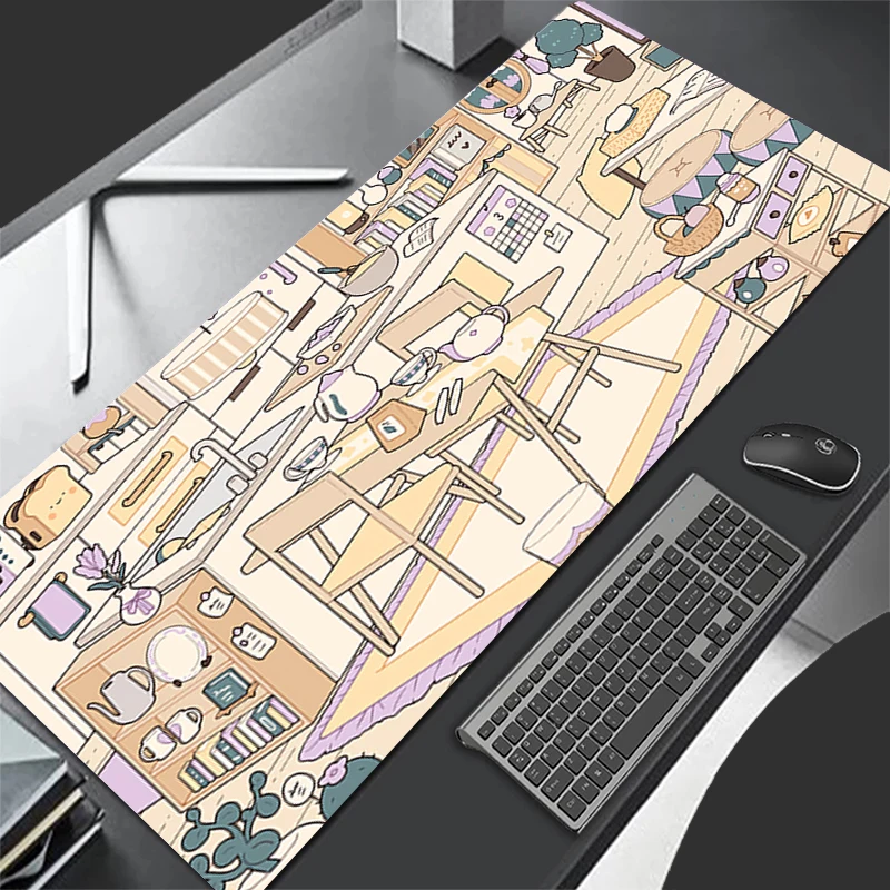 

Gaming Mouse Pad Multi Size Table Keyboard Pad Anime Semyon Room Mousepad Computer Play Mat Classic Rubber Mausepad Desk Mat