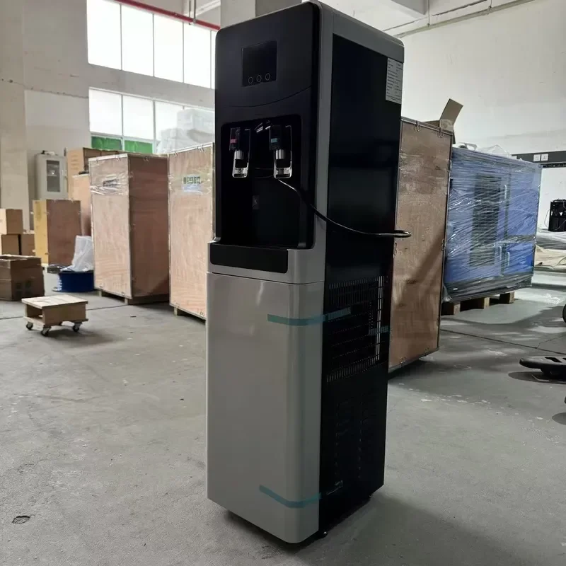 2025 20L Smart Solar-Powered Electric Water Dispenser Bottom Load Hot Cold Floor-Standing for Hotels Outdoor Cars