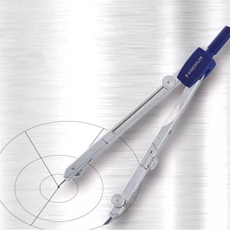 Staedtler Multifunctional Drawing Compass Student Geometry Tool Replaceable Refil Precise Drafting Compass Studying Stationery