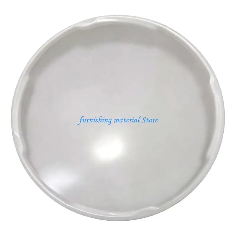 Y5GD Round LED Ceiling Lamp Shade Easy Installation Without Tool Whirling Socket Light Cover for Quick Lighting Upgrade
