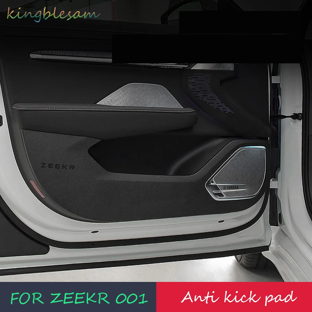 

For ZEEKR 001 2021-2023 Car Door B-pillar Anti Kick Pad Sticker Protection Co pilot Anti-Kick Mat Pedal Guard Accessories