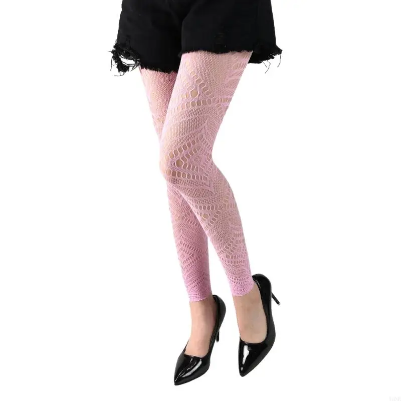 Y3NE Frauen Sexy Strumpfhosen mit Hoher Taille Gemusterte Netzstrümpfe Strumpfhosen Leggings Dessous Hosen Netzstrumpfhosen ohne