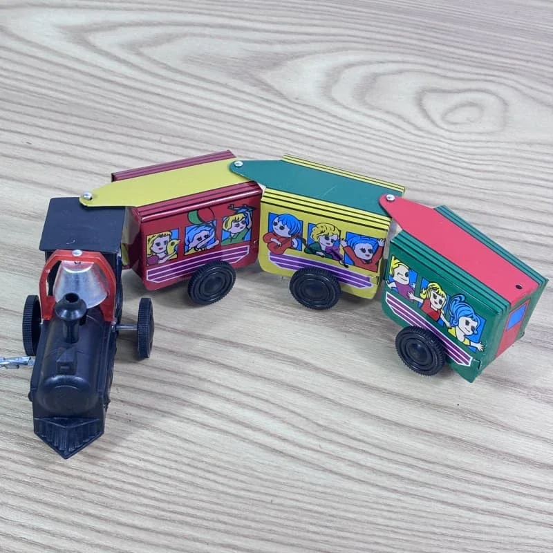 子供のための古典的なレトロな金属のおもちゃ,古典的なコレクション,時計仕掛け,電車,車,ロボット,機械式おもちゃ,クリスマスプレゼント,面白い