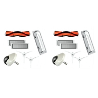 2X For Xiaomi Mi Robot Vacuum Cleaner 1St Gen/2/1S, SDJQR01RR SDJQR02RR SDJQR03RR Roborock Main Side Brush Filter Wheelglobal St