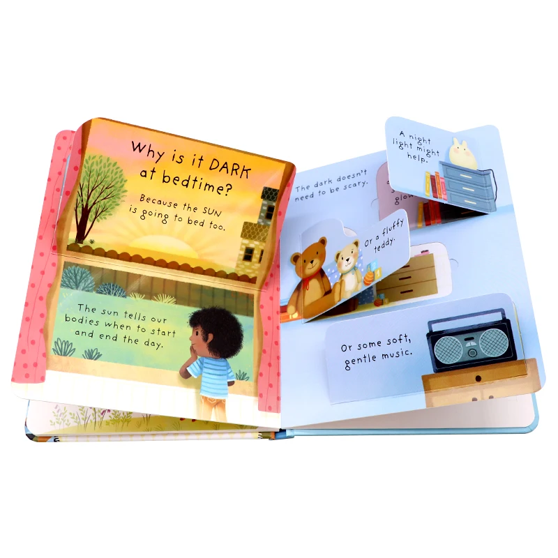 Usborne Lift The Flap أسئلة وأجوبة أولى جدًا لماذا يجب أن أذهب إلى السرير؟ كتاب صور تعليمي باللغة الإنجليزية من مونتيسوري