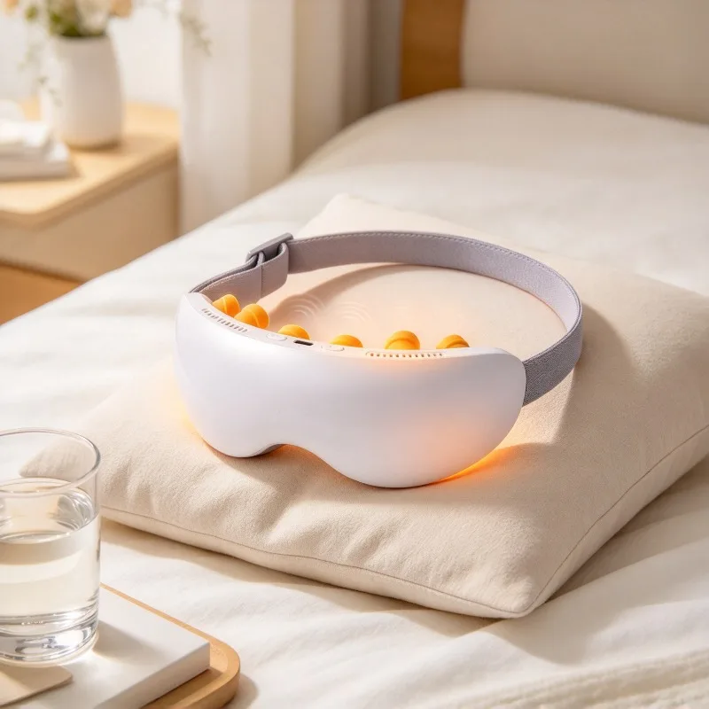 Electric Eye Massager Cold Heat Vibration Integrated Therapy Device For Eye Strain Relief Home Facial Care Relax Machine