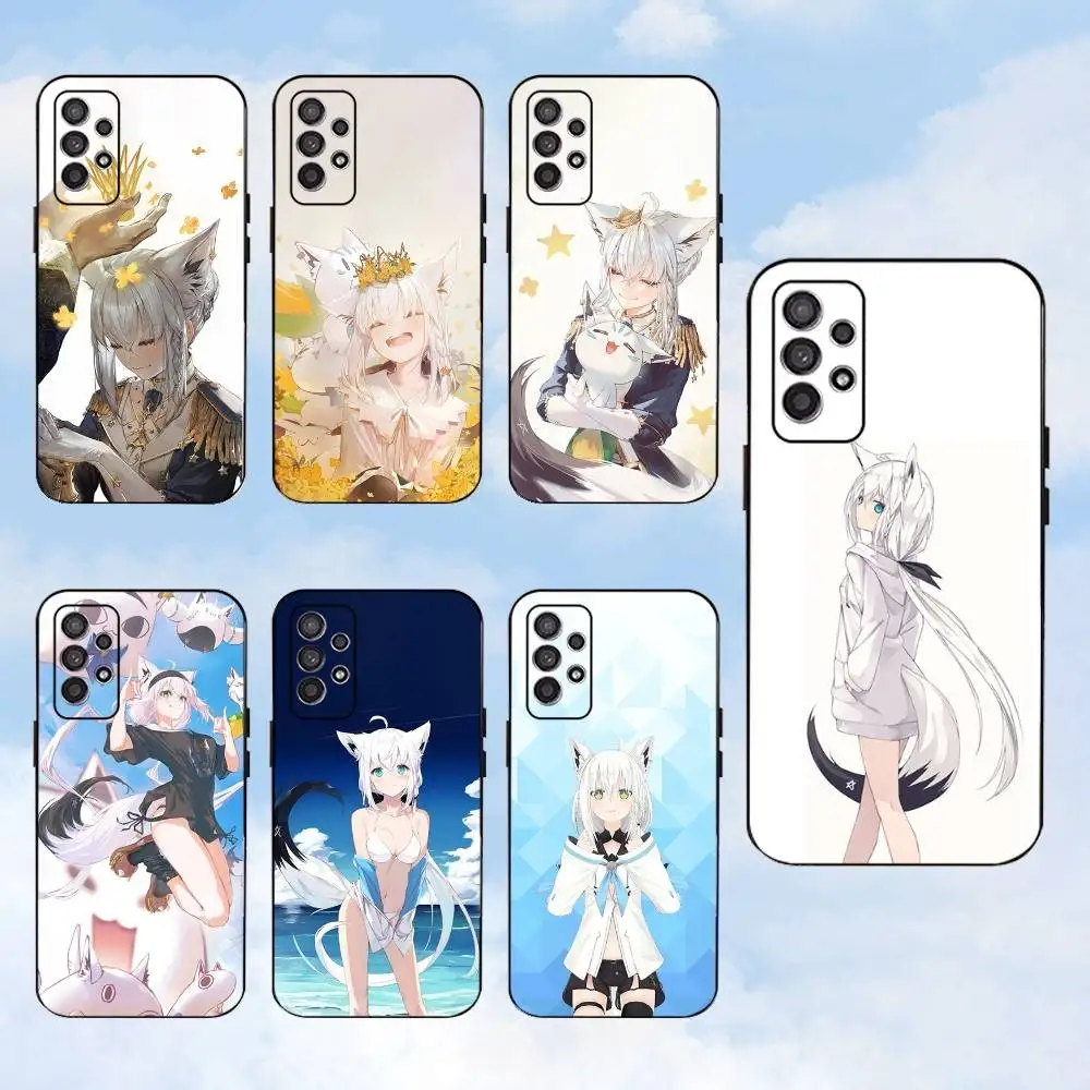 Чехол для телефона S-Shirakami F-Fubuk для Samsung S25, S24, S23, S22, S21, S20, S10, Ultra, Plus, Lite,FE, мягкий силиконовый черный чехол