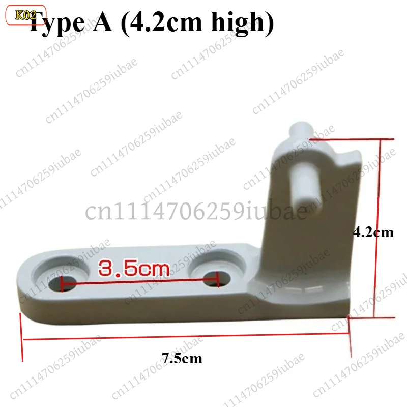FC_ Middle Door Hinge Door Shaft Anklet For Jinghong Meiling Refrigerator Replacement Accessories