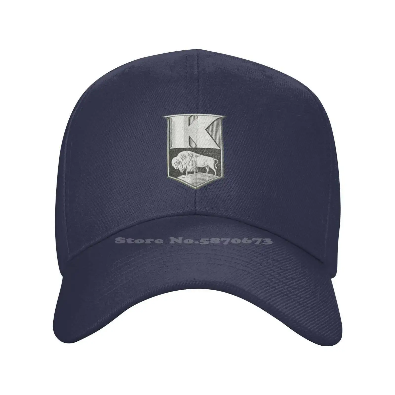 Kaiser Logo Mode Kwaliteit Denim Cap Gebreide Muts Baseballpet