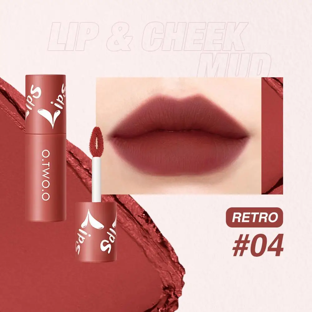 Fluweel Matte Liptint Lip & Wang Modder Voor Tweeërlei Gebruik Lip Klei Droog Verbergen Lippenstift Gepigmenteerde Lijnen Hoge Lange Vloeistof Houdende L6e5