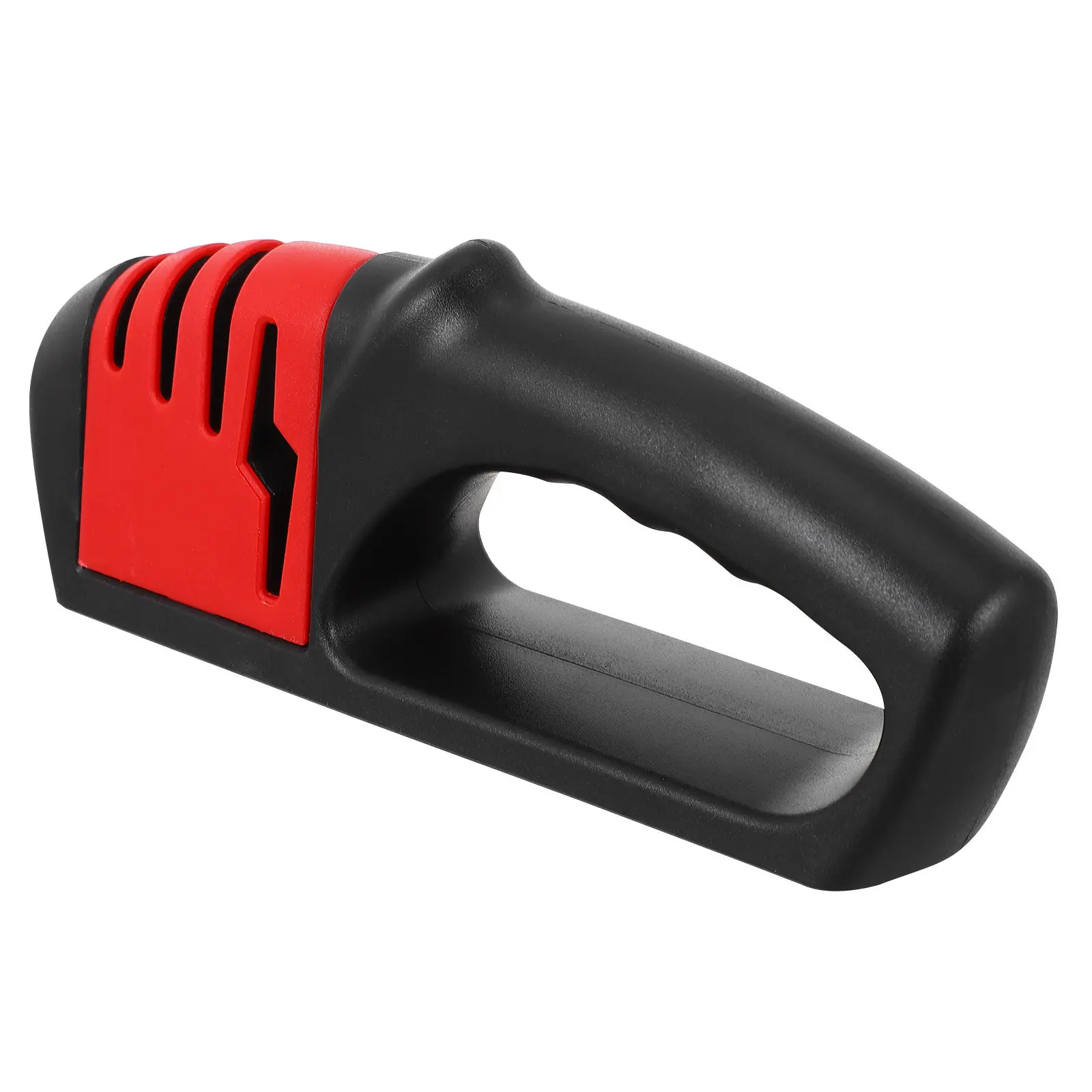1Pcs Cutter Sharpener Adjustable Manual Knives Sharpener Kitchen Tool Non-Slip Base Fast Polishing Blades Sharpening Accessory