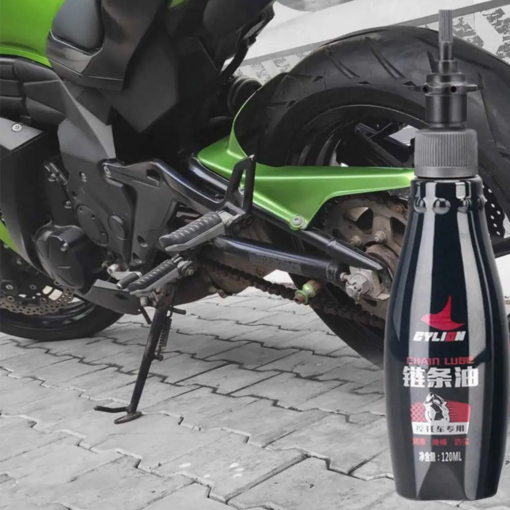 120ml Motorcycle Chain Oil Lubricating Oil Chain Wax Oil Prevention Reduction Maintenance Rust Electric Vehicle Seal image 2