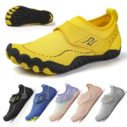 Zapatillas de deporte transpirables para niños, zapatos para correr en interiores, exteriores, playa, natación, talla 25-38