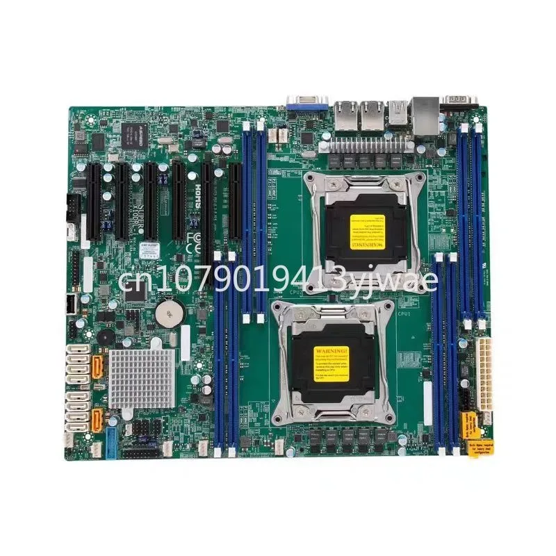 Supermicro Series Motherboard, X10DRL-i, LGA 2011, DDR4, C612, X10DRL-I