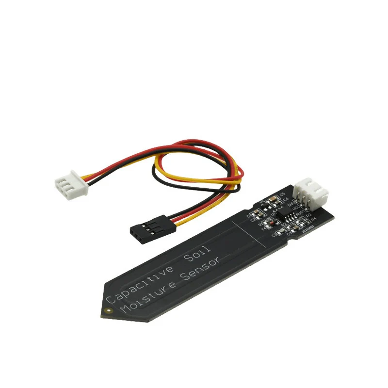 مستشعر رطوبة التربة بالسعة ، سلك جهد واسع ، ليس من السهل التآكل ، مناسب لأردوينو #4