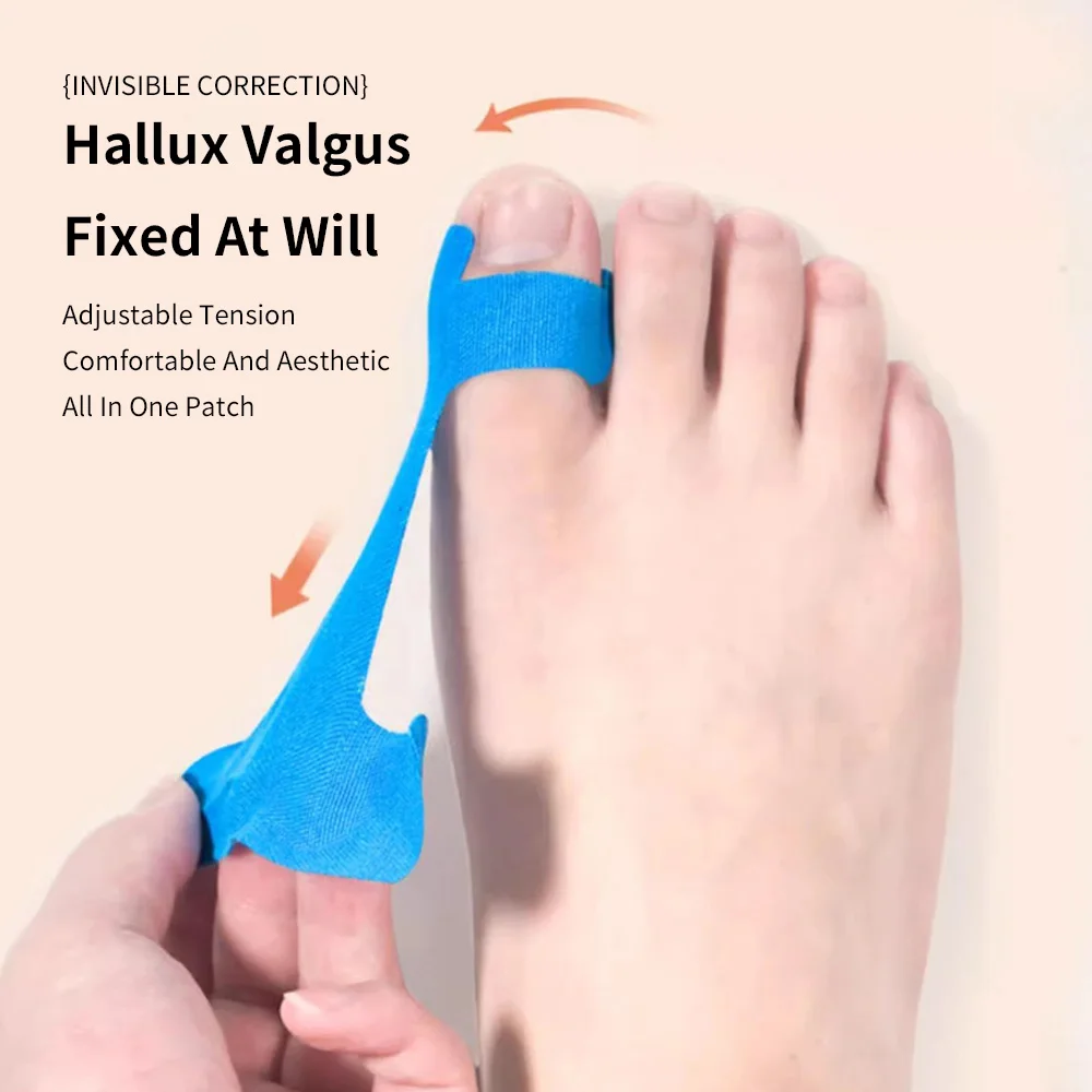 Bunion Corrector Orthopedic Bunion Strap Breathable Toe Separator Hallux Valgus Orthosis Corrector for Big Toe Correction
