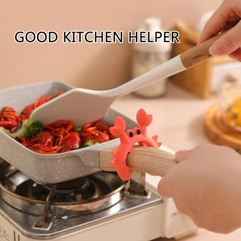 Set of 5 Silicone Spoon Rest Multifunctional Spatula Rack Kitchen Utensils Stand high quality