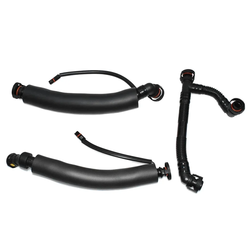 New Crankcase Breather Hose Kit for BMW Z4 323I 325I 330I 525I 530Xi 11617559530, 11157567801, 11157522931