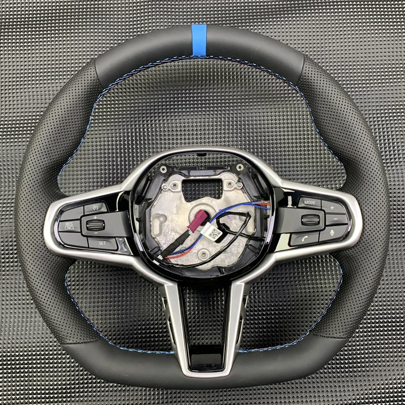 Carbon Fiber Steering Wheel for BMW G80 G87 G82 G87 G05 G06 G07 G15 G14 G16 G30 G31 G32 3 4 Z4 5 Series Old Upgrade New 2025 M4