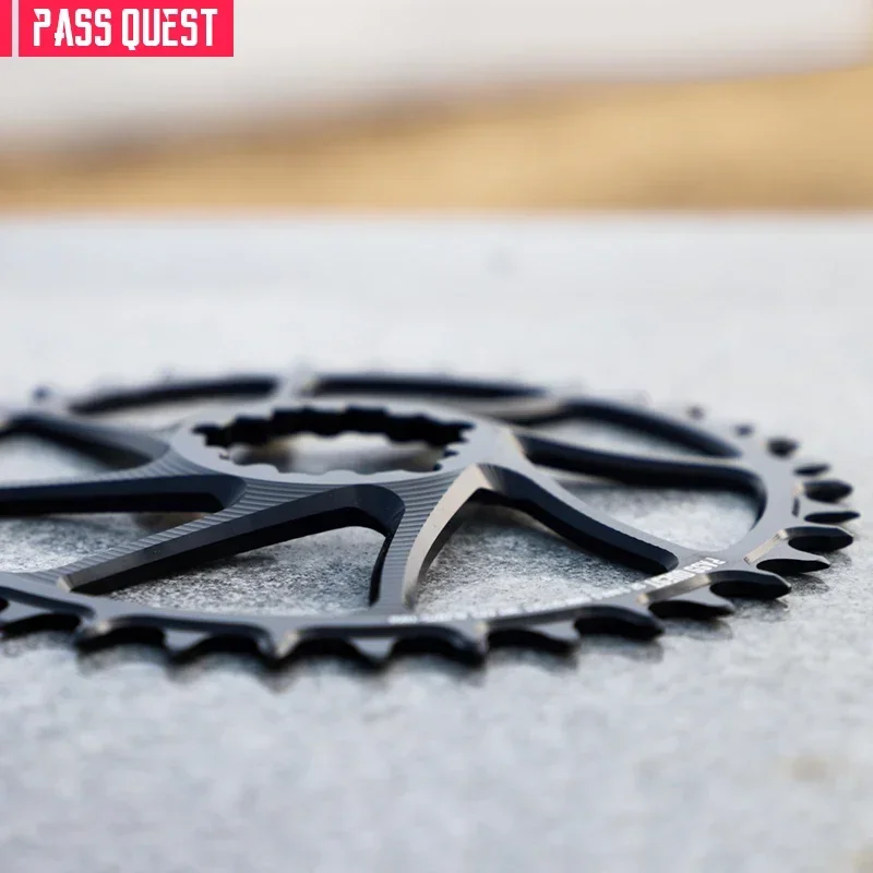 

PASS QUEST AXS (6mm offset) ROUND Narrow wide chainring Bicycle Accessories Only supports AXS 12 speed chains