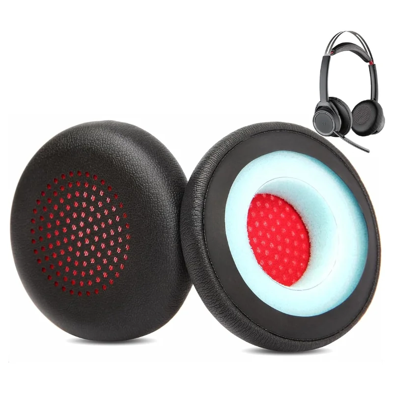 Aplicable a Plantronics UC B825 5220 5210 7225, funda para auriculares, orejeras de esponja