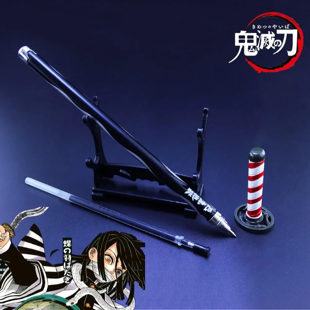 NONE Dämon Slayer Schwerter Die Liebe Hashira Kanroji Mitsuri Stift Schwerter Nichirin Klinge Waffe Anime Katana Samurai Messer Halloween Geschenke 4