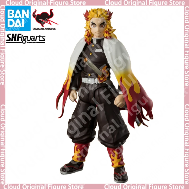 

In Stock 100% Original Bandai Demon Slayer Rengoku Kyoujurou Anime Action Figures Models Collection Doll Toys Decoration