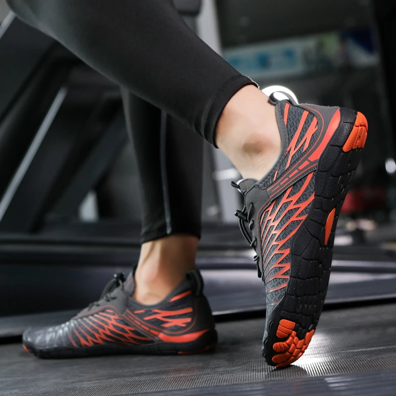 Обувь для фитнеса и тренировок для мужчин, противоскользящая уличная пляжная обувь для воды, модная женская спортивная обувь для йоги, новая обувь для прогулок по воде