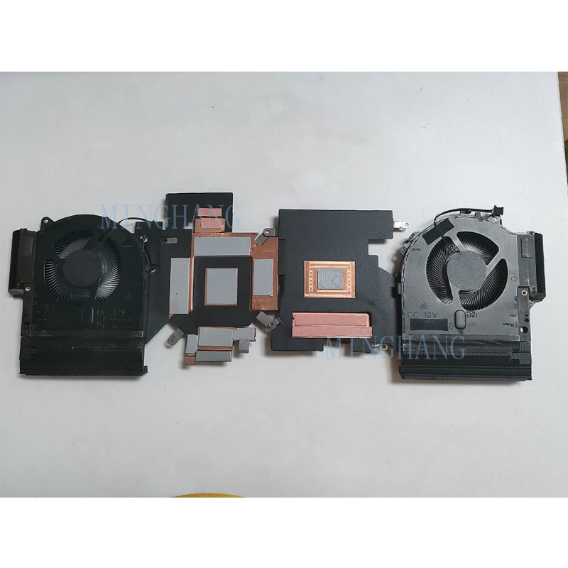 M   Laptop CPU GPU Cooling Heatsink with Fan DC 12V For Dell Alienware M17 R5 0KDKNW