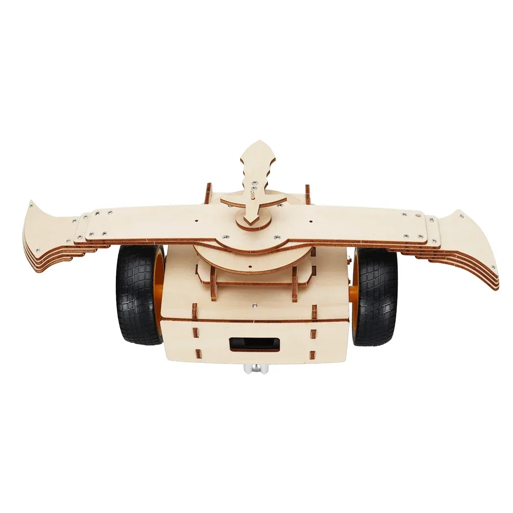 

DIY Battle Robotic Kit Fighting Robot Kit Wooden Robot Puzzle 2.4G RC Wireless Control STEM Educational RC Robotr Toys