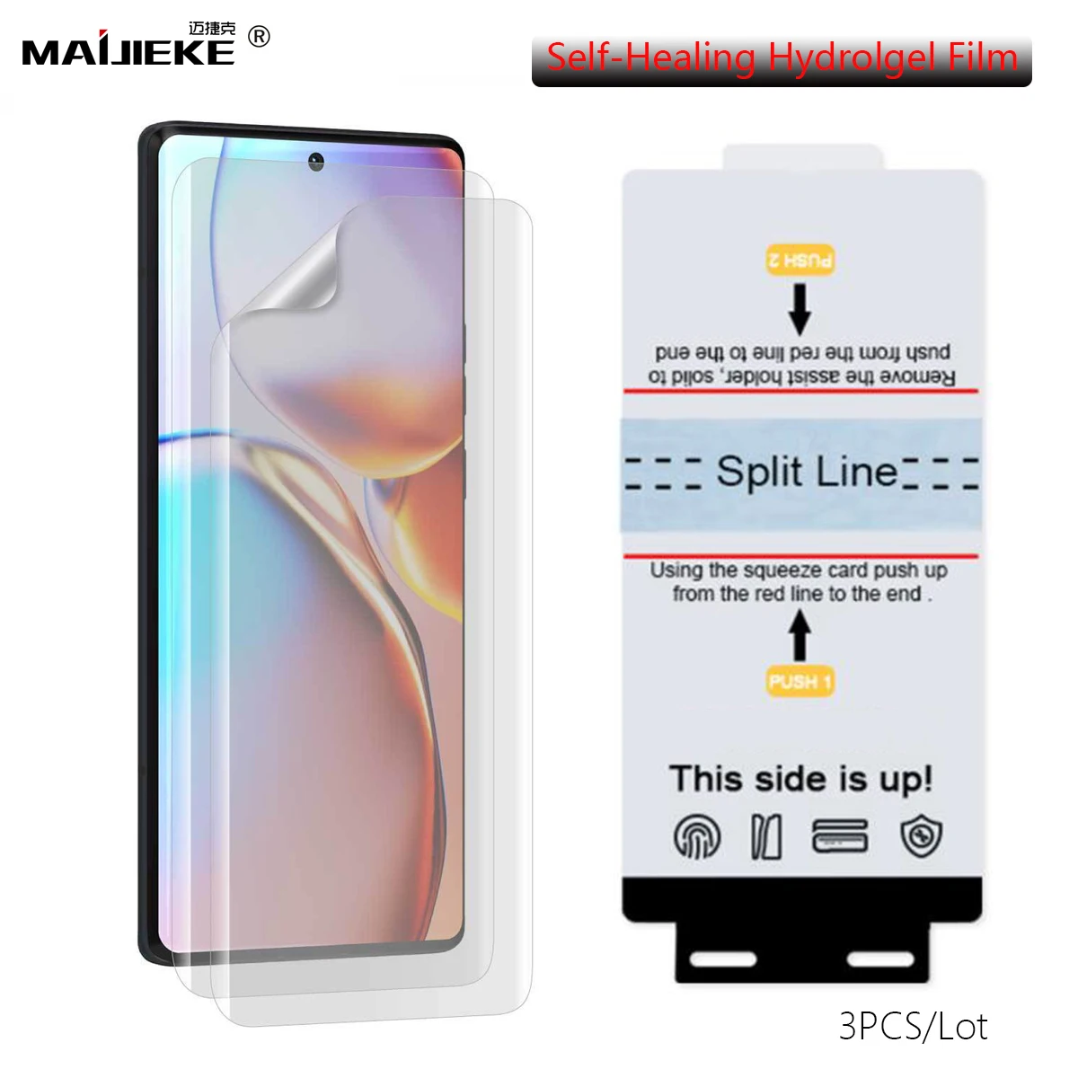 3 Pack Self Healing TPU Screen Protector For Motorola Moto Edge 40 Pro Neo Edge 30 Ultra S30 X40 X30 Pro Front Hydrogel Film