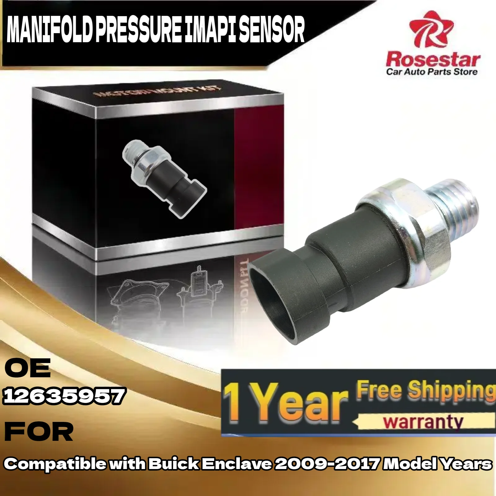 Pressostato olio per Buick per Cadillac per Chevrolet per Hummer per GMC per Saturn 12635957