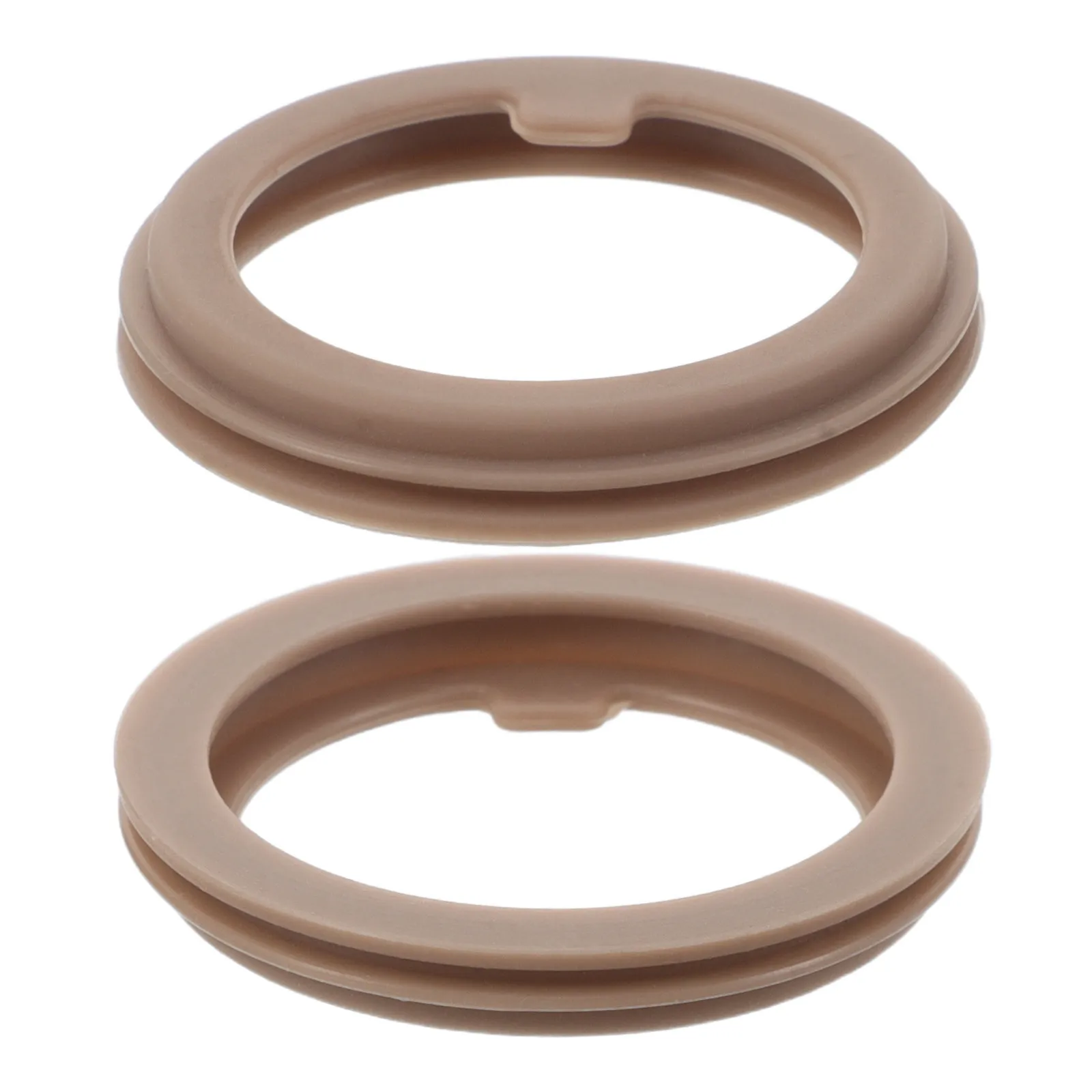2Pcs Universal Silicone Gasket Seal for Insulated Water Bottles Tumblers Coffee Cups Leak Proof Airtight Lid Replacement Food