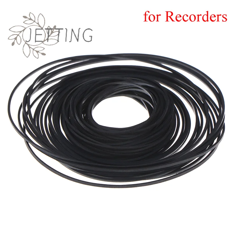 Hot 1pack Universal 40-135mm Mix Cassette Tape Machine Belt New Assorted Common Belt for Recorders Walkman DVD Drive