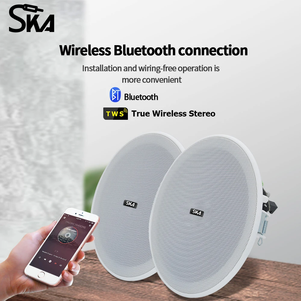 Ceiling Bluetooth Speaker 6inc - огляд і ціна Home Cinema Speaker System