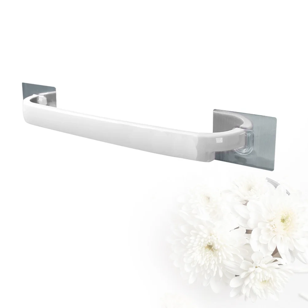 

1Pcs Space-Saving Towel Ring Easy Install No Instructions Needed High-Quality Material Bathroom Kitchen Towel Storage White