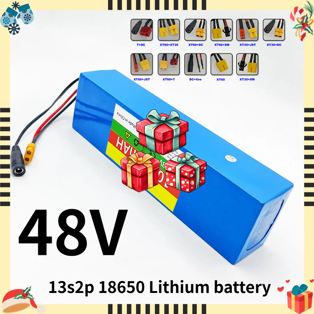 

High Power 18650 48V Battery 13s2p battery pack 10.5Ah Electric Car Electric Motorcycle DIY Battery