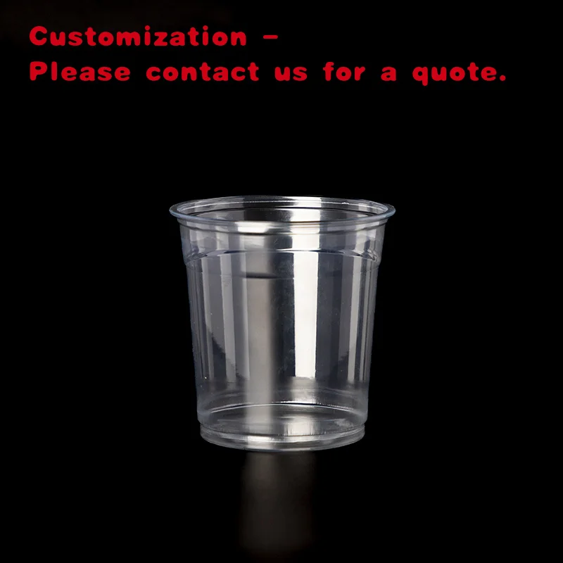 custom.LOKYO Cheap Cold Drinking Disposable Pet Boba Bubble Tea Plastic Cup with Dome Lids