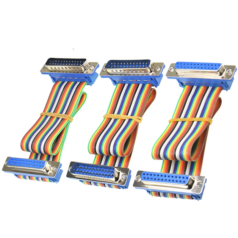 D-SUB DIDC 9 15 25 37Pin DB9 DB15 DB25 DB37 Male Female Cable D-SUD serial port connector adapter RS232 COM Extension Cable