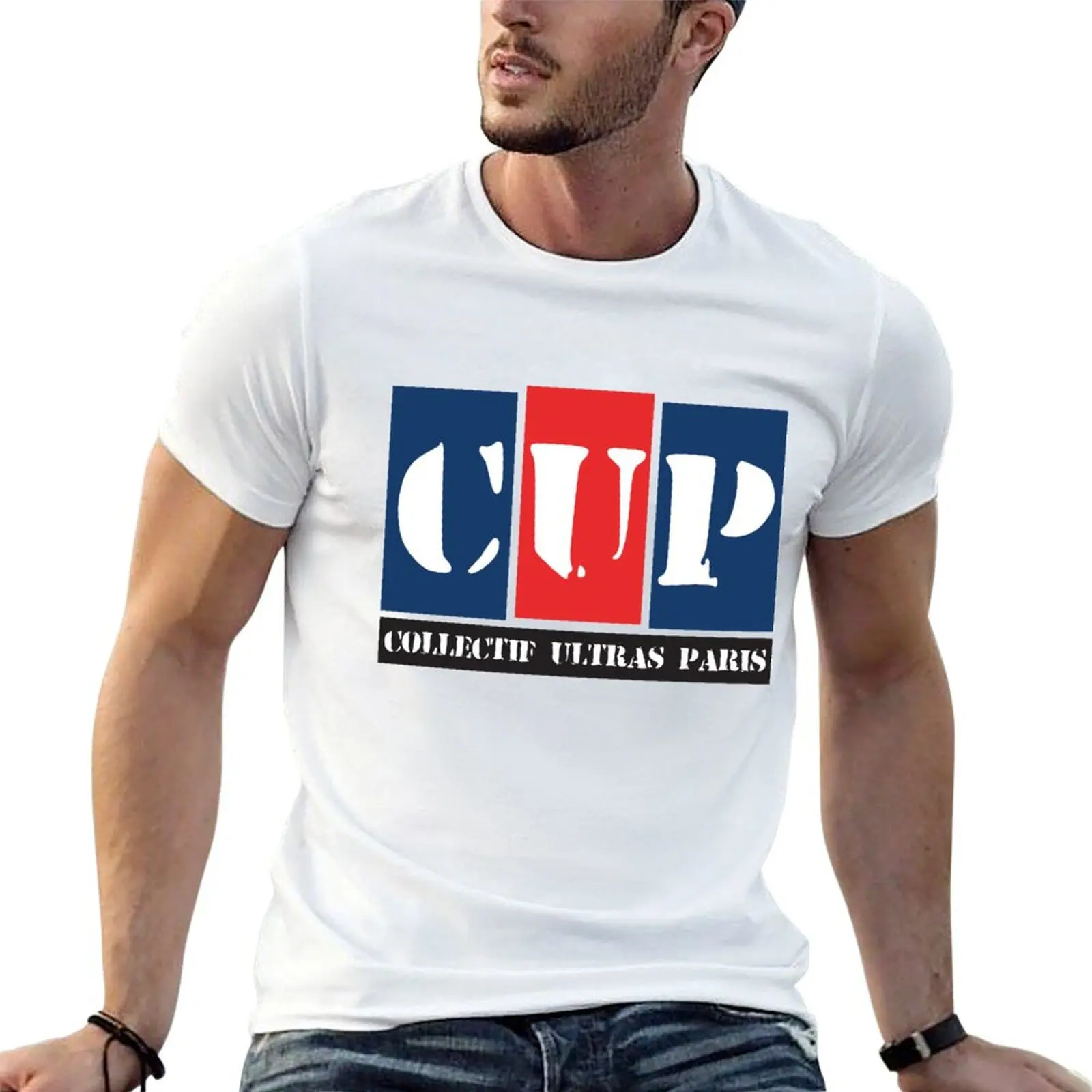 Ultras Paris Collective T-Shirt cotton t shirts man 100% t shirts for man slim fit cotton t shirt pack T-shirt