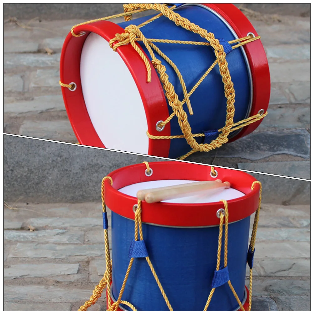 مجموعة أدوات قرع الطبل كمين مع أعواد لتعلم الموسيقى والتنسيق بين اليد والعين